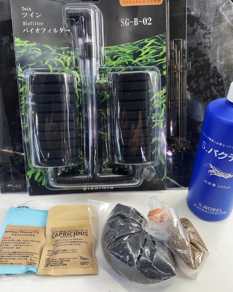 画像1: スラウェシシュリンプ水槽立ち上げ パーフェクトセット　30センチ水槽用 (1)